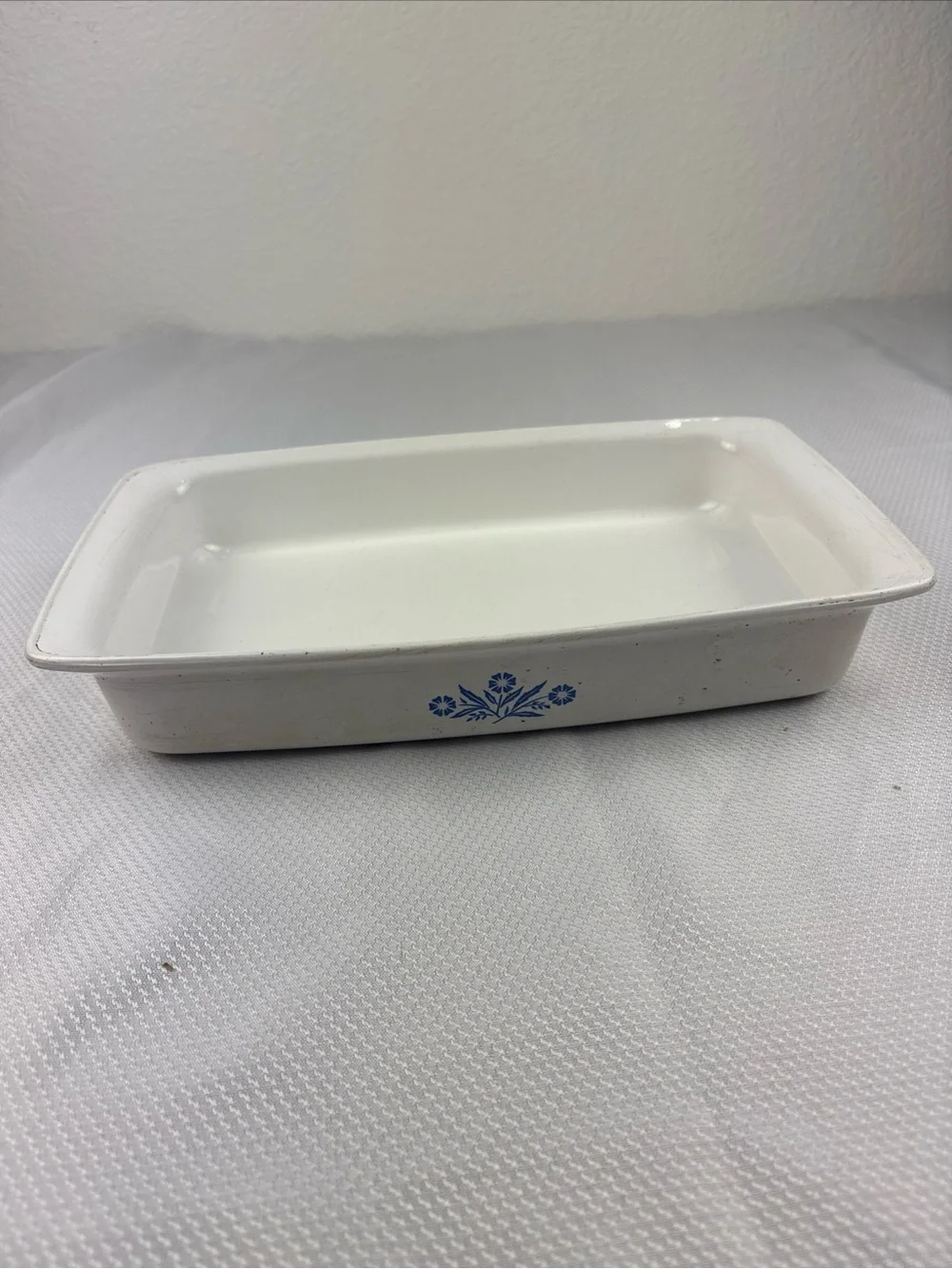 VTG Corning Ware Blue Cornflower Roaster Lasagna Pan Casserole P-332 12x7.5X2